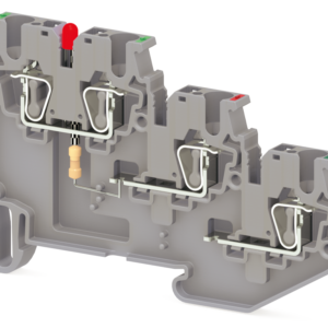 Cầu đấu Klemsan - 311639 SRD 2,5 3SLD NPN - Spring Clamp