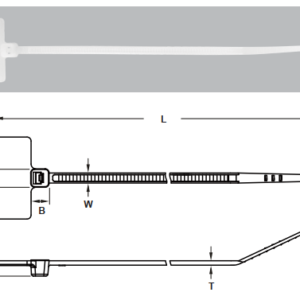 Dây rút nhựa đánh dấu - KST