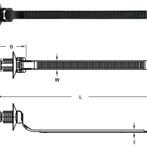 Dây rút nhựa cố định - KST