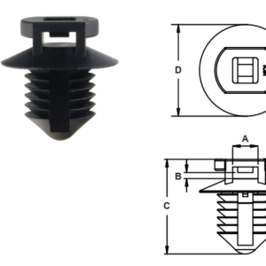 Cable Tie Push Mounts - KST