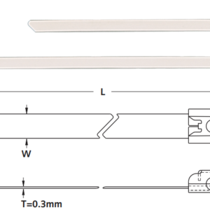 Dây rút inox Ball Lock Tiêu Chuẩn - KST