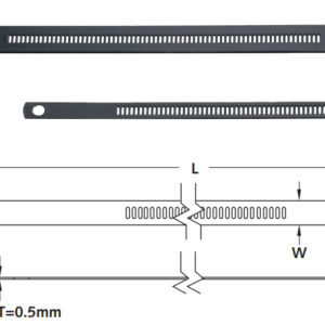 Dây rút inox Ladder lớp phủ - KST