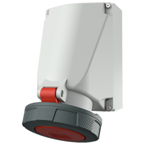 Ổ cắm gắn nổi 4P 63A 6H IP67 - 132A