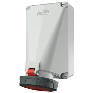 Ổ cắm gắn nổi 4P 125A 6H IP67 - 139